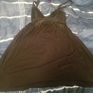 💚 Black night gown